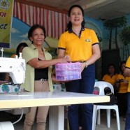 Sewing Machines Donated to Gingoog City Rural Improvement Club